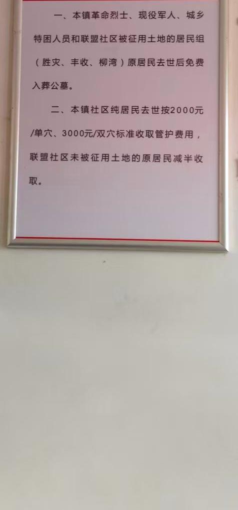 宿松县孚玉镇公益性公墓园区图片
