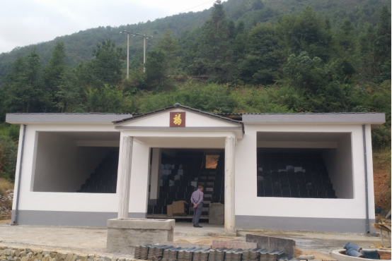 车头镇车头村石古坑骨灰堂园区图片