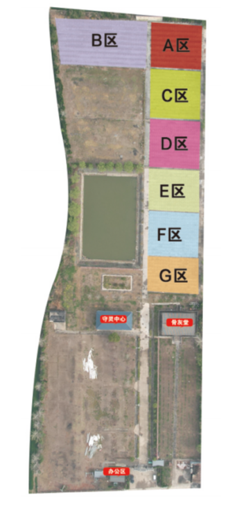 睢宁县邱集镇农村公益性公墓园区图片