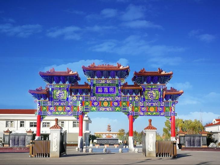 银川福寿园园区图片
