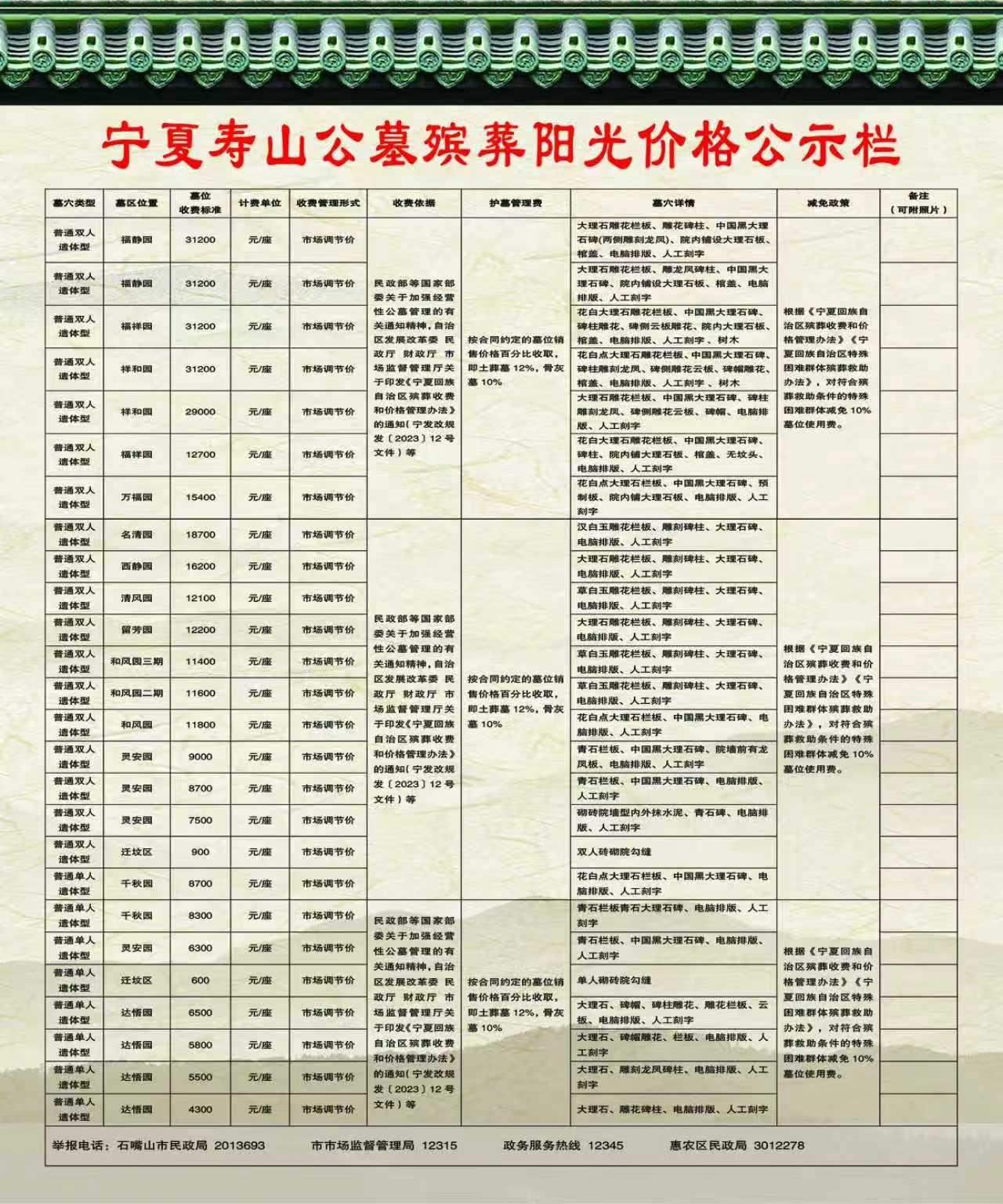 宁夏寿山公墓管理有限公司园区图片