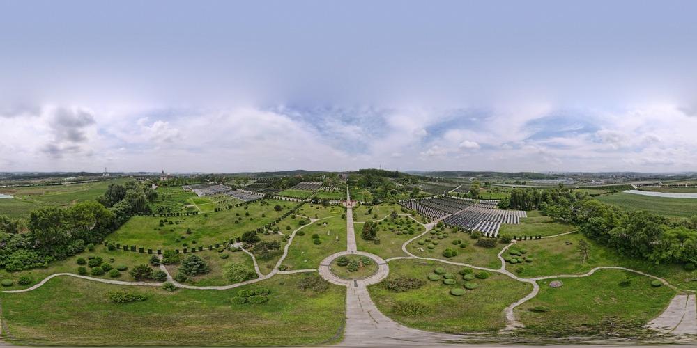 抚顺市前甸玉山骨灰林园区图片