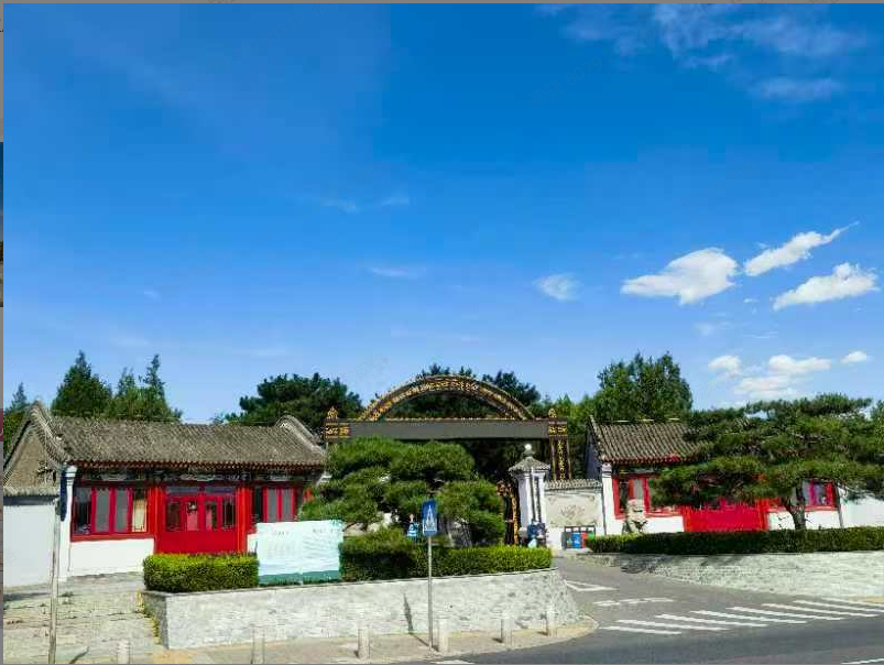 八宝山人民公墓园区图片
