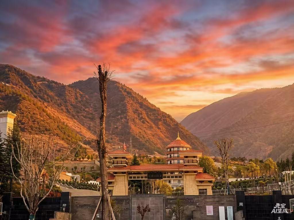 汉源县佛静山公墓园区图片