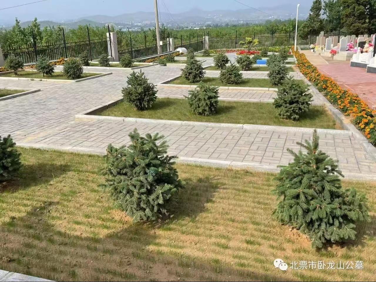 北票市卧龙山公墓有限公司园区图片