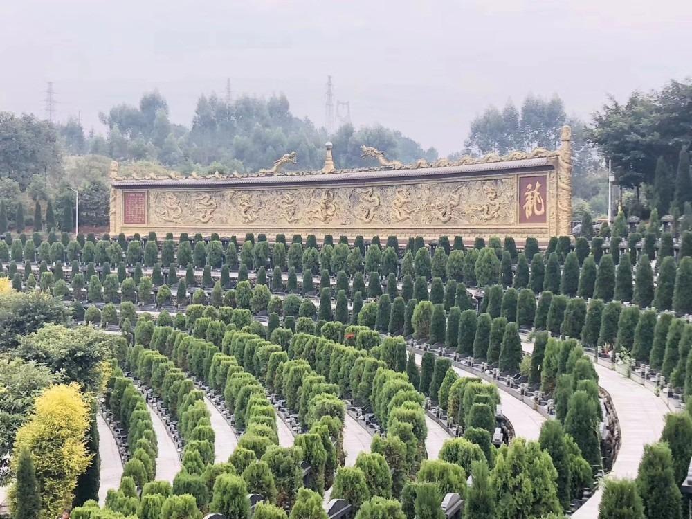 屏山县鱼塘湾公墓园区图片