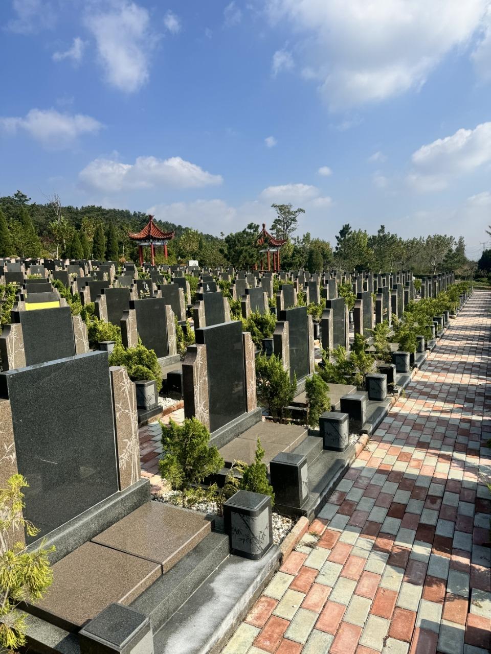 海阳市万福陵公墓园区图片