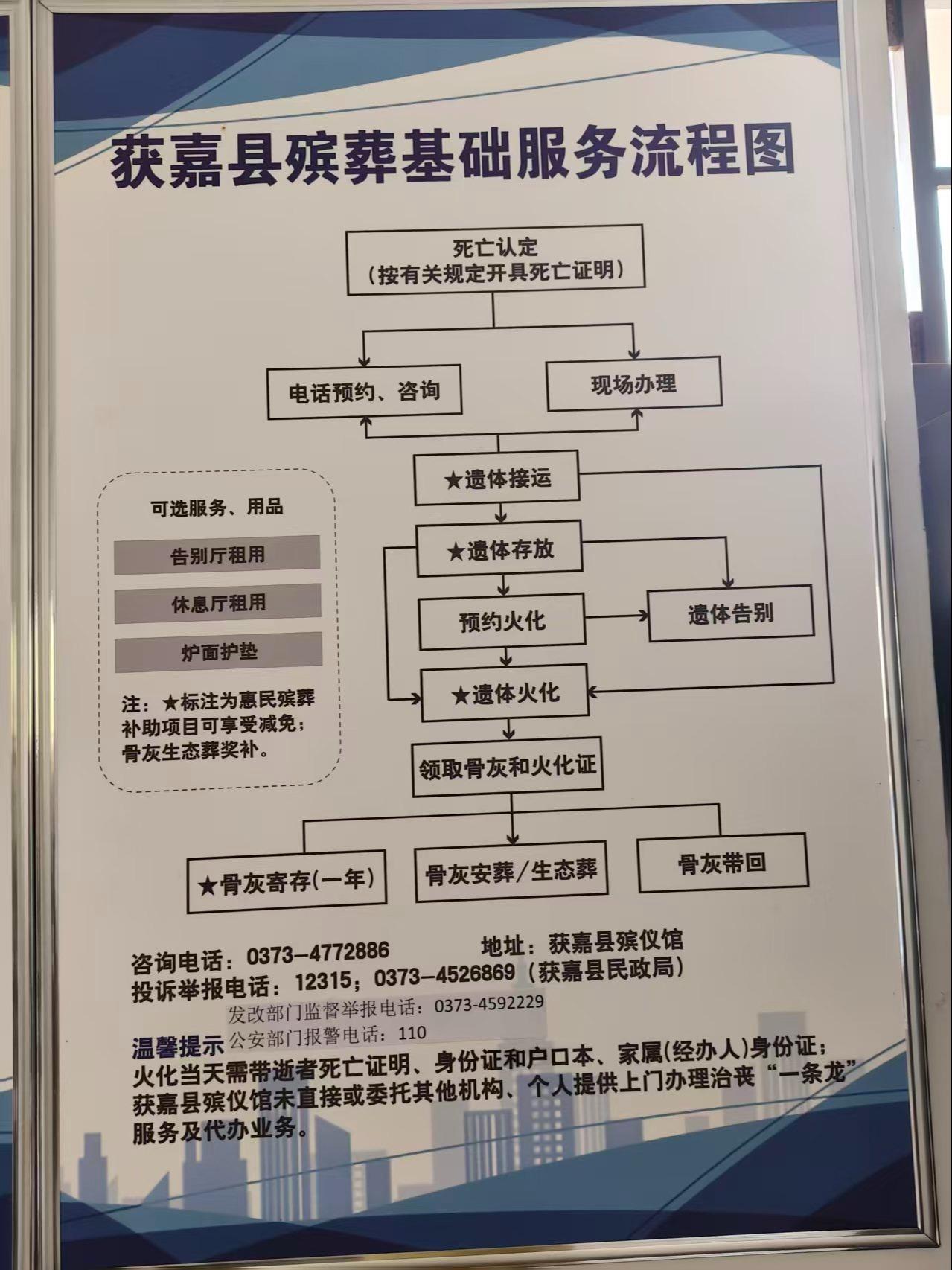 获嘉县殡葬事务中心园区图片