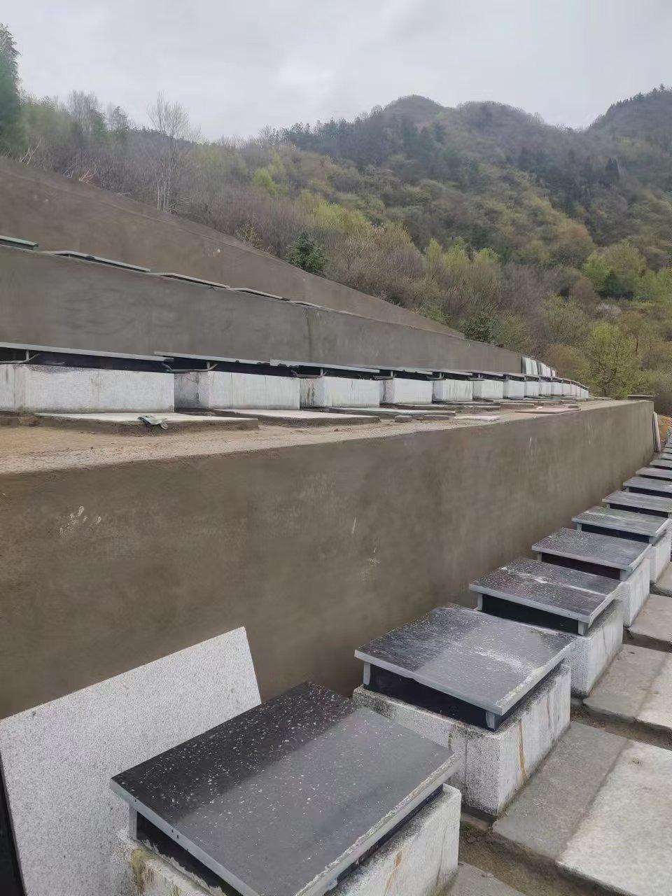 舒城县庐镇乡张冲村公益性公墓园区图片