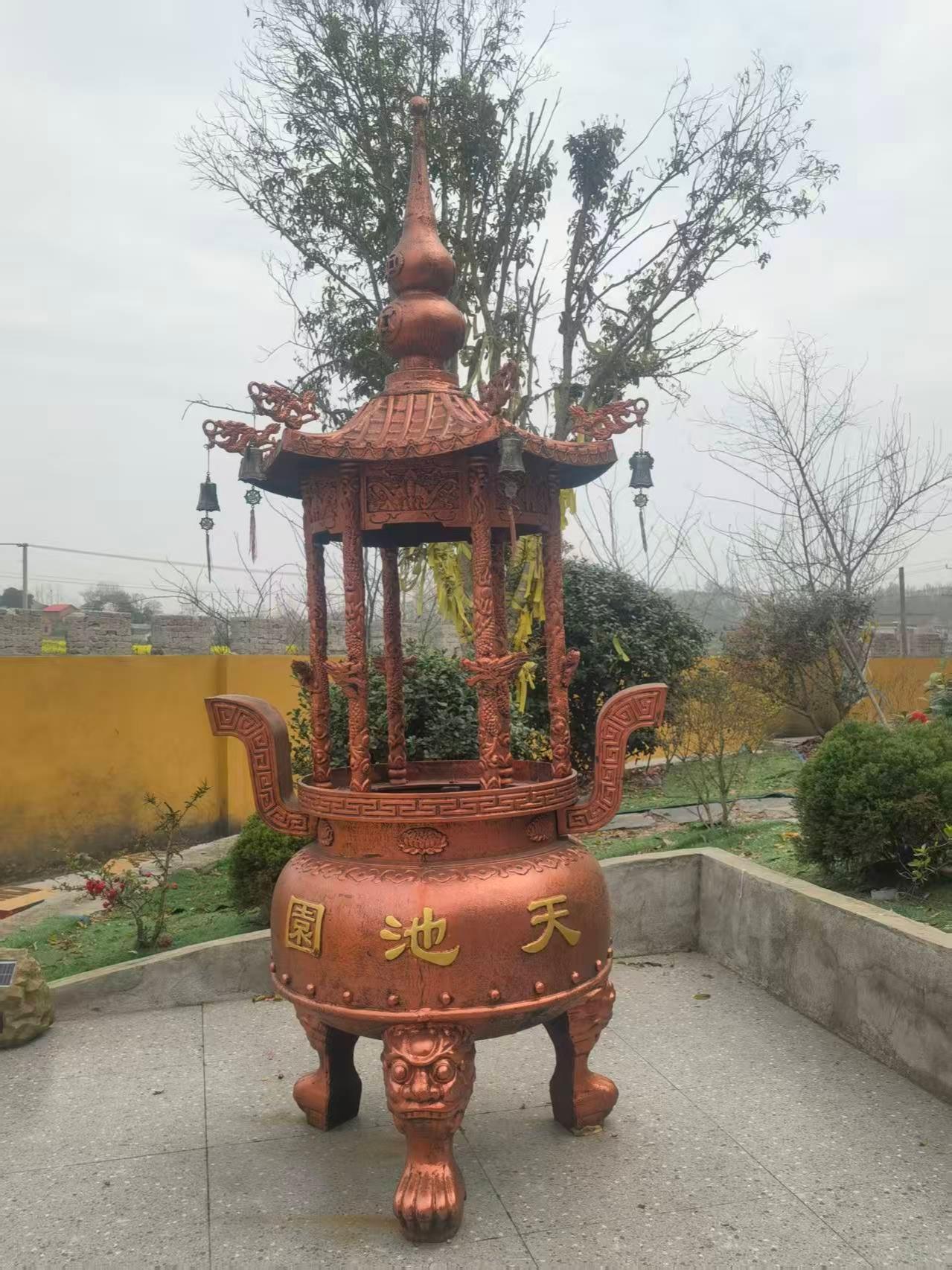 横塘岗乡古城寺公益性骨灰堂园区图片
