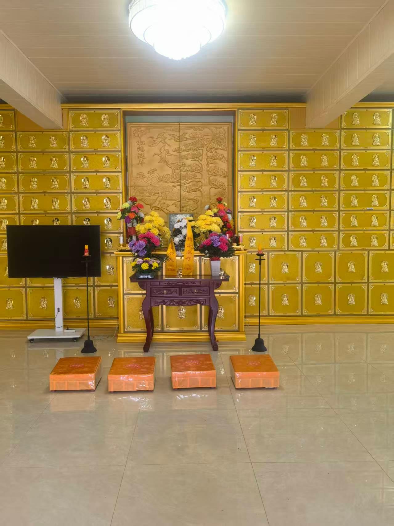 横塘岗乡古城寺公益性骨灰堂园区图片