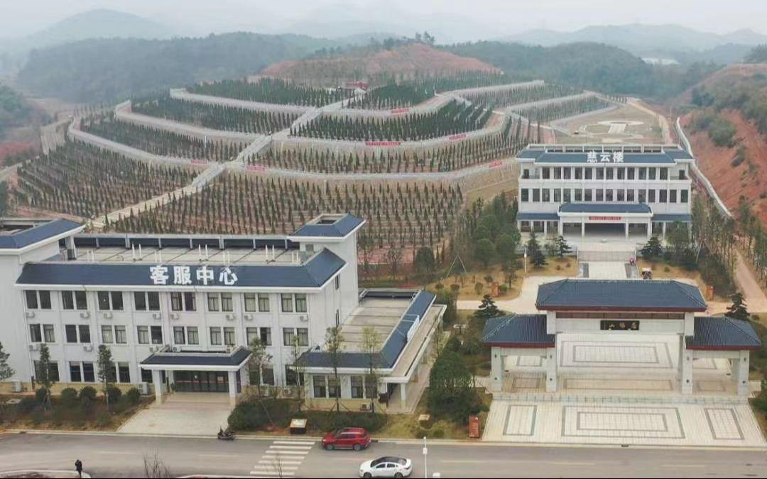 湘乡市慈缘山公墓园区图片