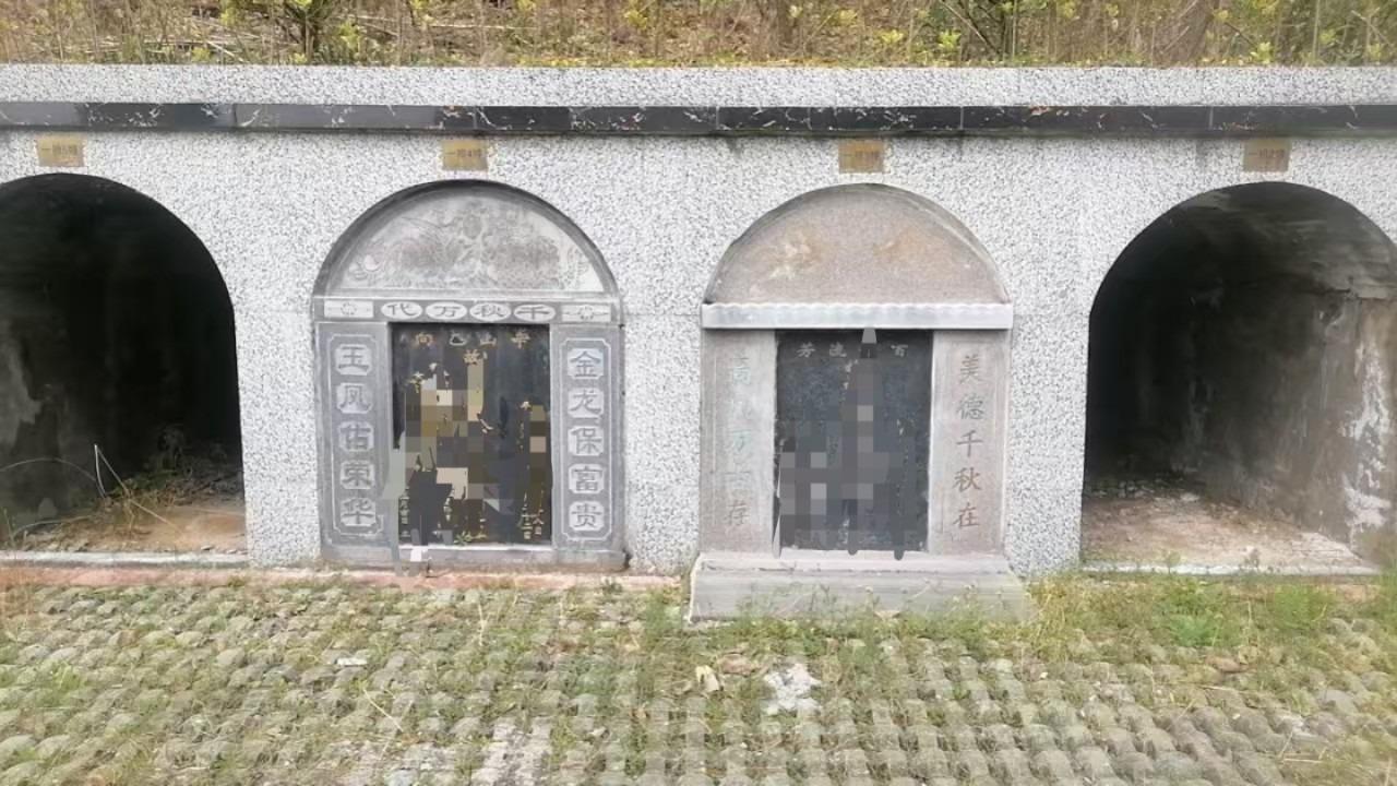 金寨县青山镇公墓园区图片