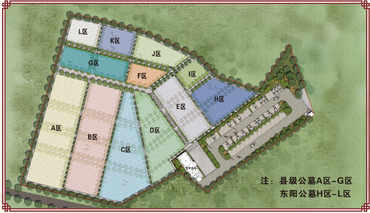 安义县殡葬服务所(安泰公益性公墓)园区图片