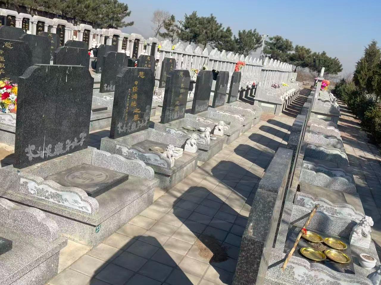 宁城县天义镇福安园公益性公墓服务中心园区图片