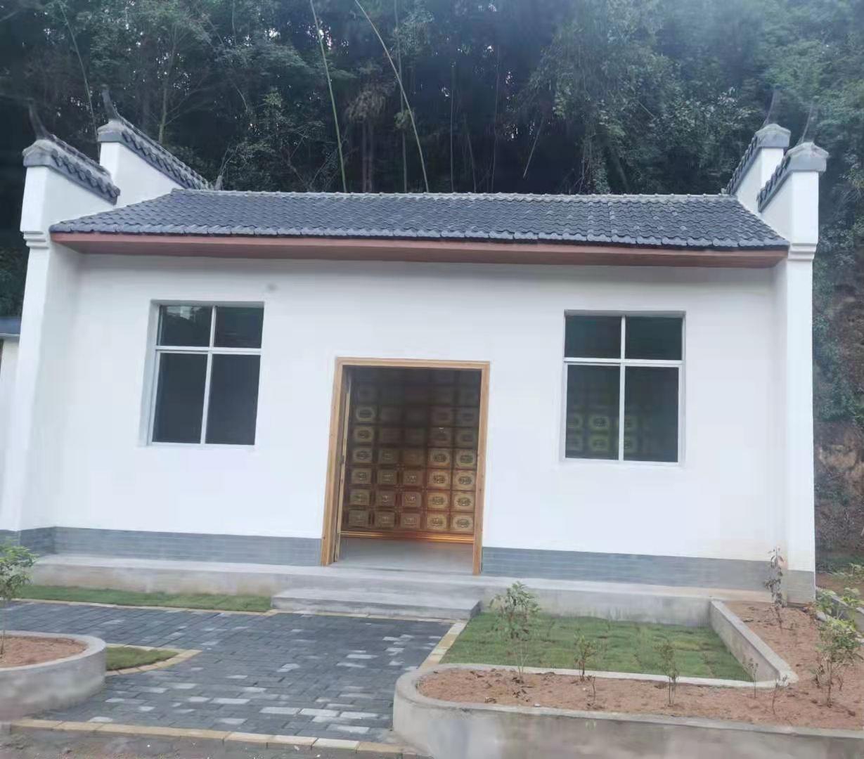 于都县利村乡连塘村公益性骨灰堂园区图片
