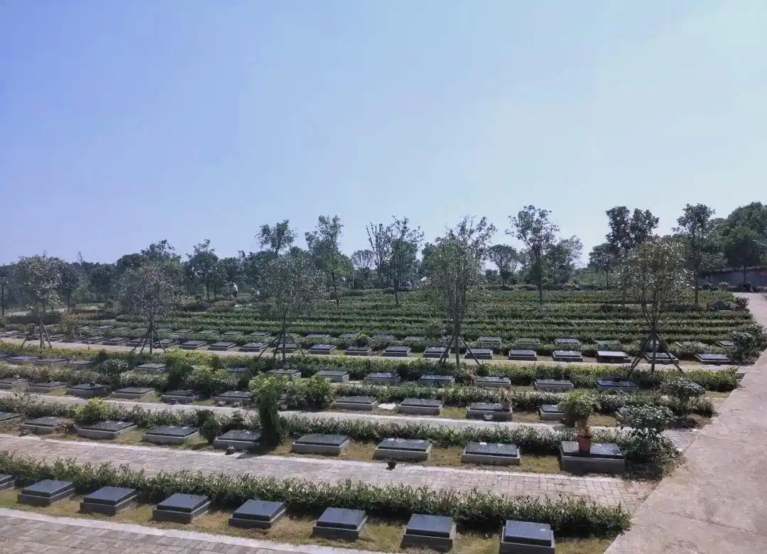 枝江市润泽园公益性公墓园区图片