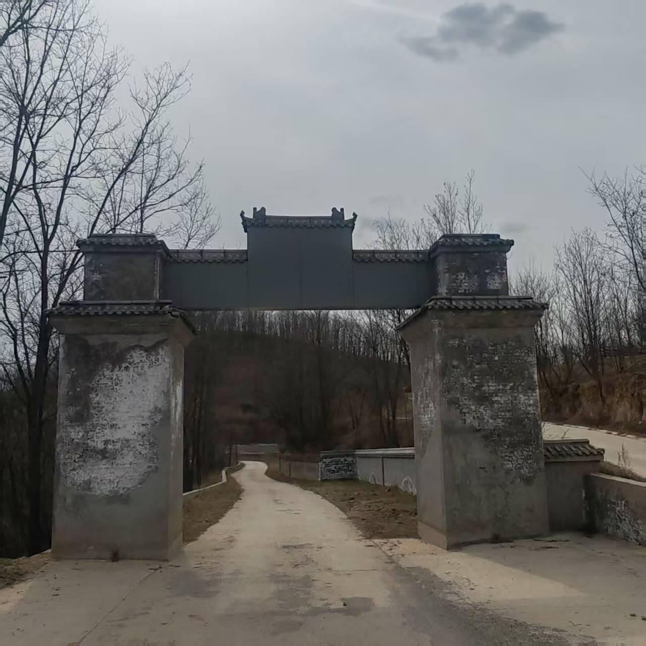甘泉县城市公益性公墓园区图片