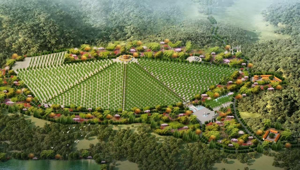 云南凤龙山生命文化艺术陵园园区图片