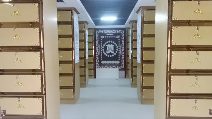 临泽县骨灰堂园区图片
