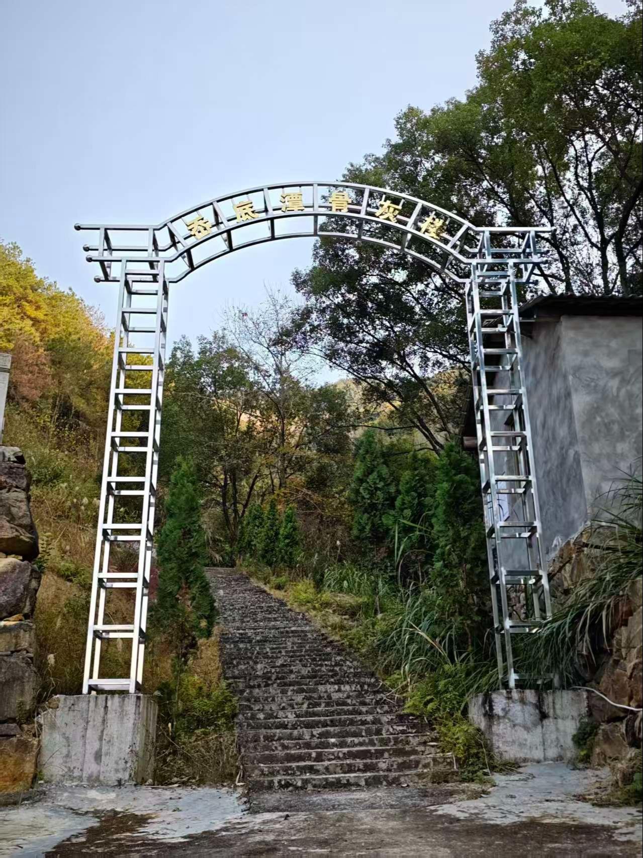 山福镇选岙村骨灰堂园区图片