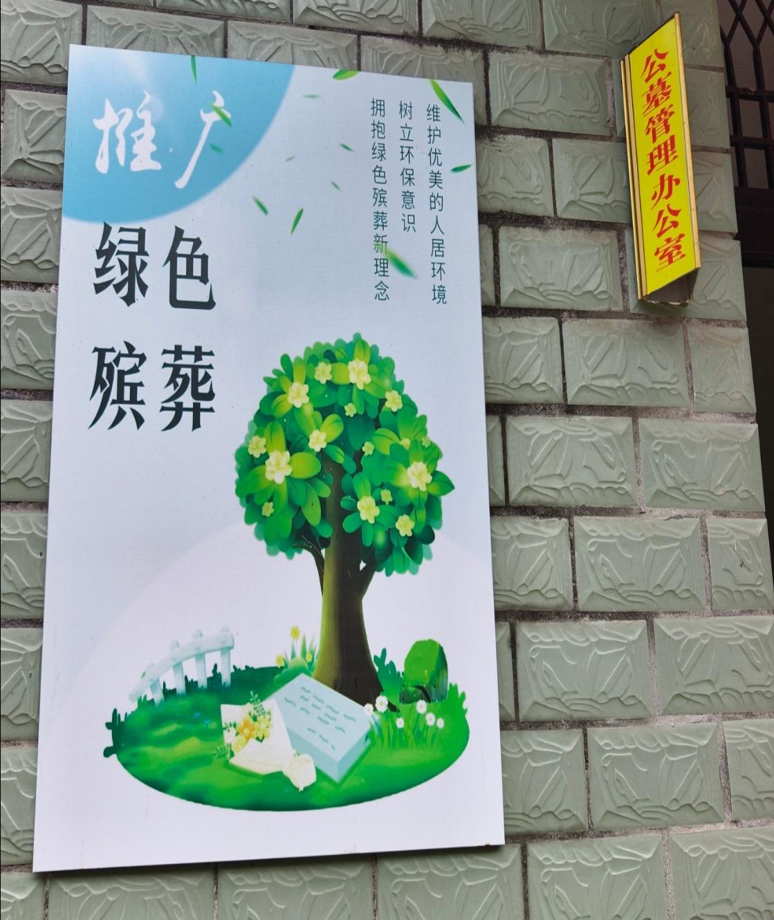姚江镇直埠孙家山公墓园区图片
