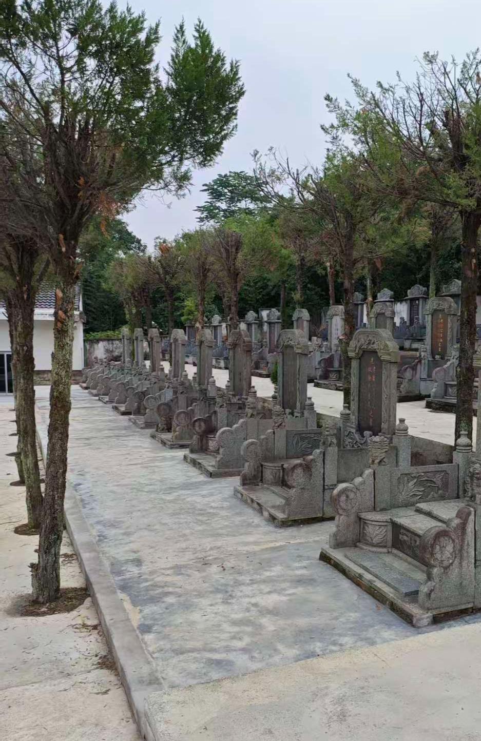 上虞区汤浦镇舜江陵园园区图片