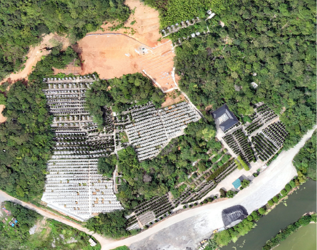 东关街道银山陵园园区图片