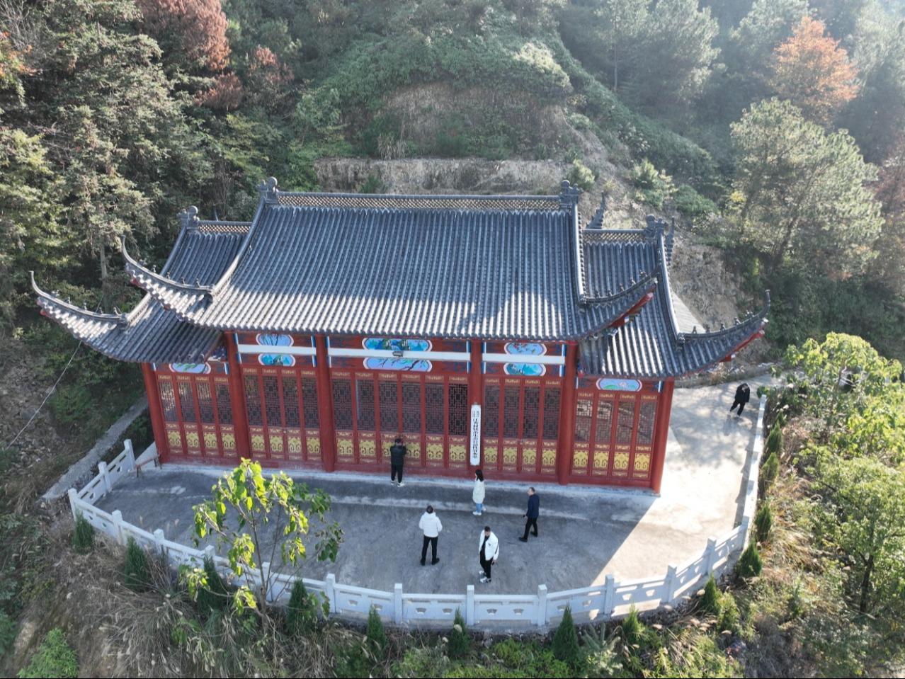 山福镇选岙村骨灰堂园区图片