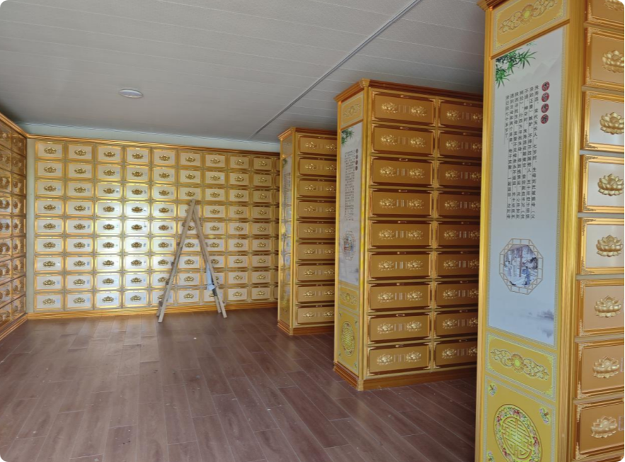 黄桥镇公益性公墓祁巷墓区园区图片