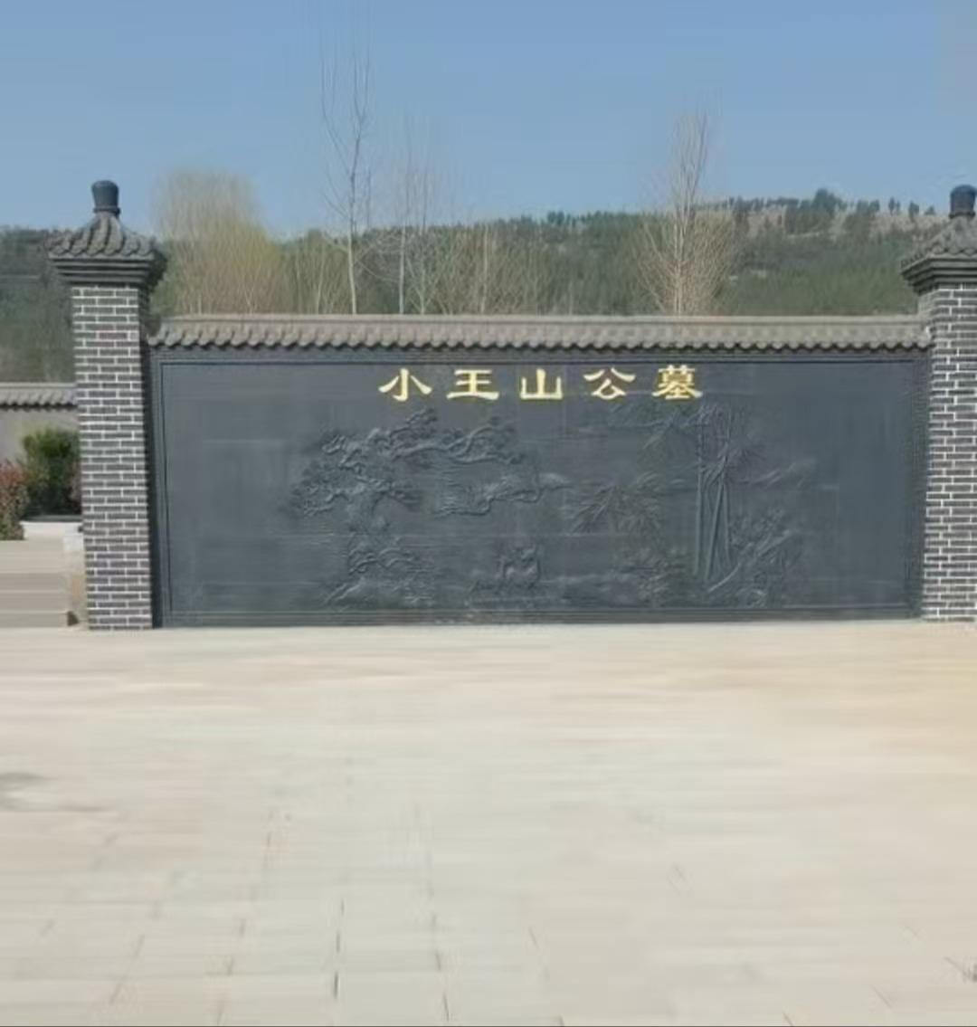 汉王镇西沿小王山公益性公墓园区图片