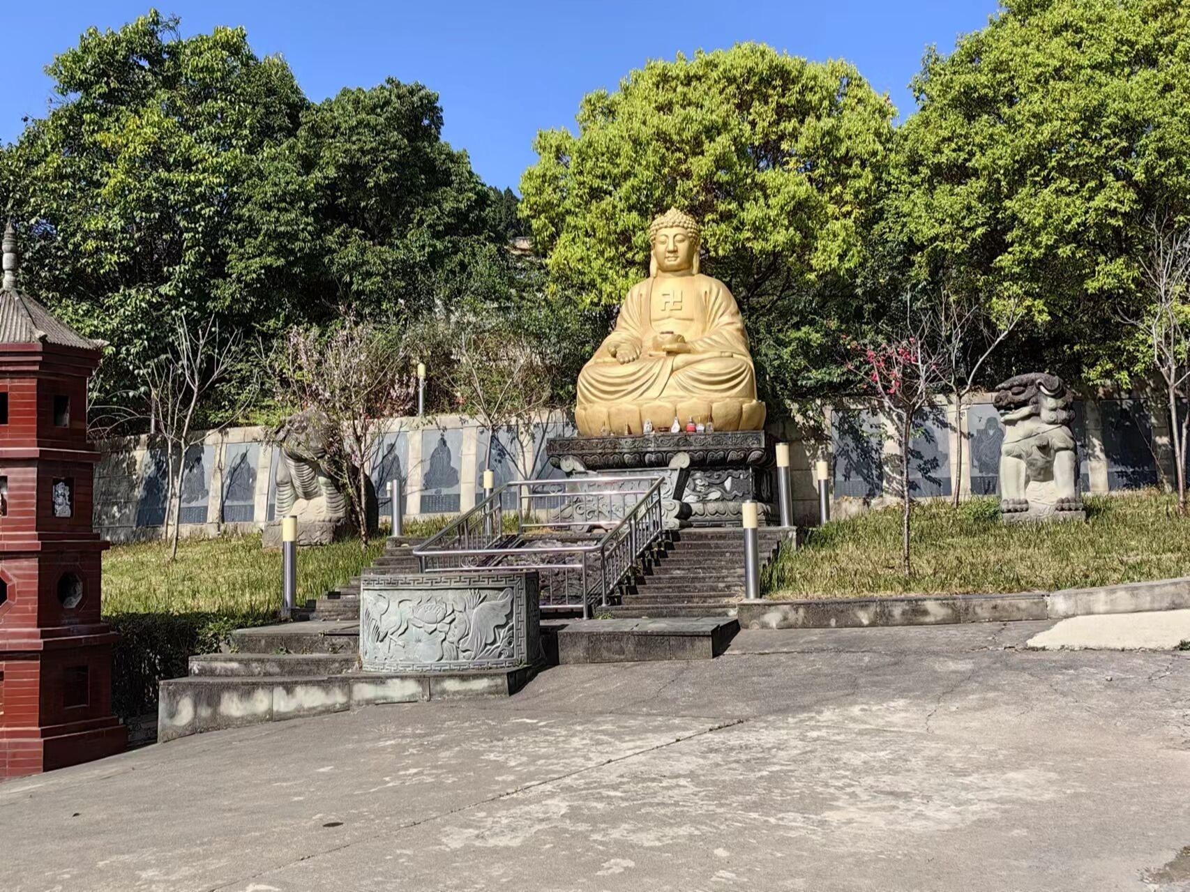 中江县五龙山公墓园区图片
