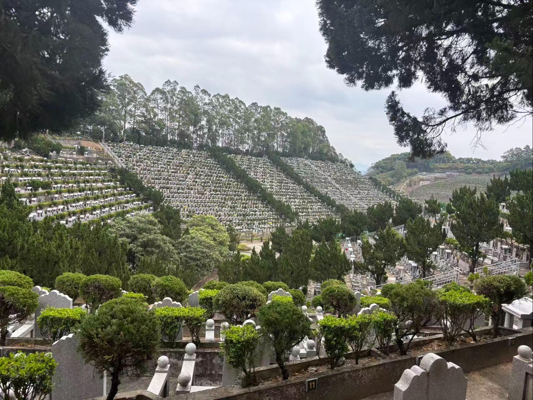 广东从化华夏陵园园区图片