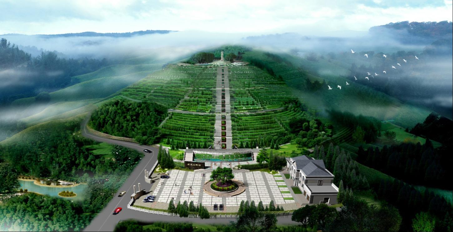 重庆青龙山陵园园区图片