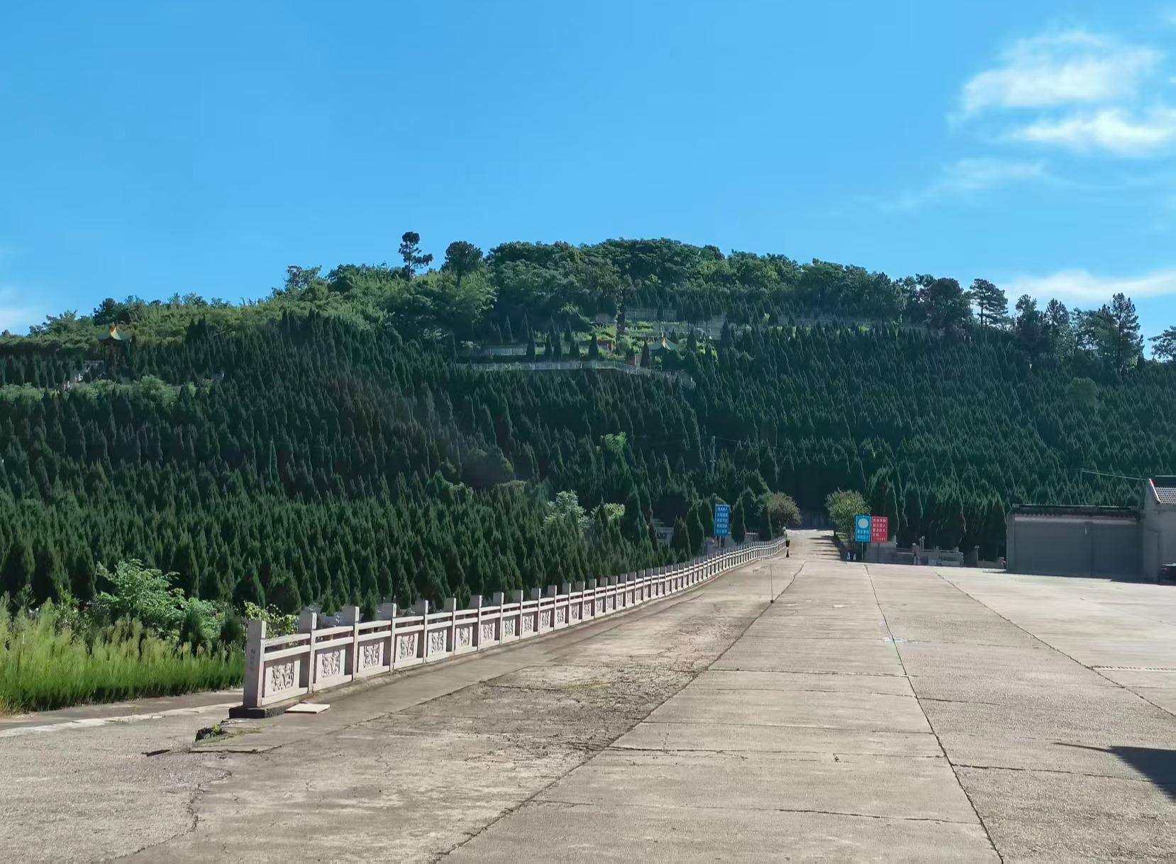 常州市凤凰山华侨公墓五龙墓区园区图片
