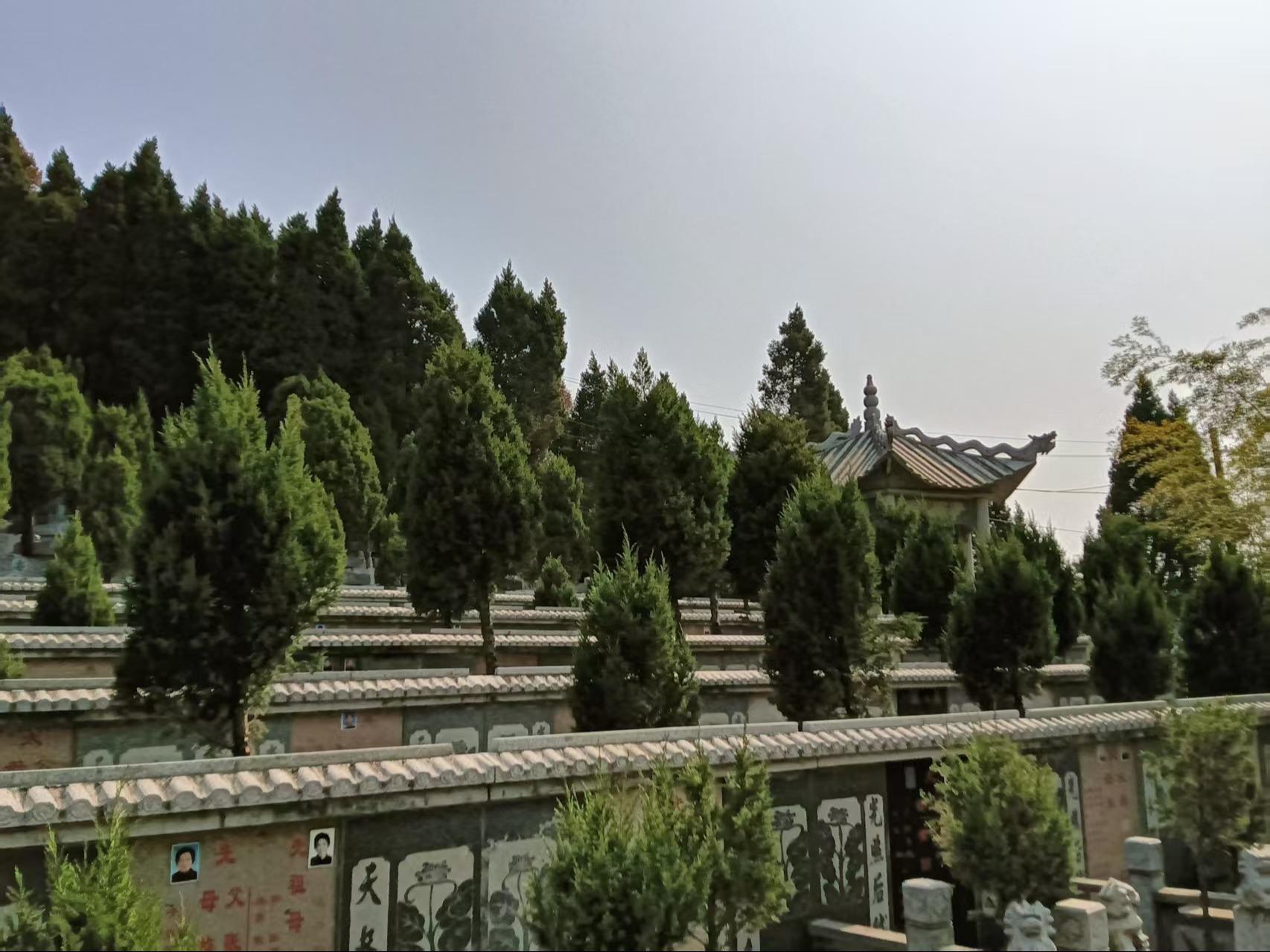 常州市凤凰山华侨公墓舜山墓区园区图片