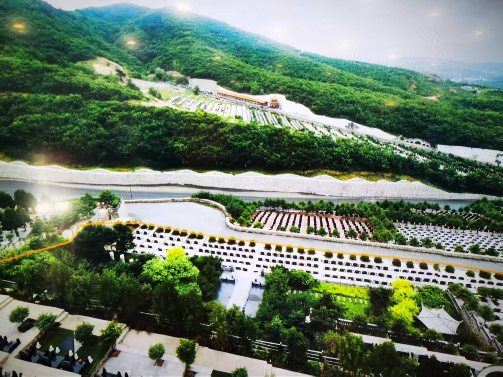 鞍山莲花公墓有限责任公司园区图片