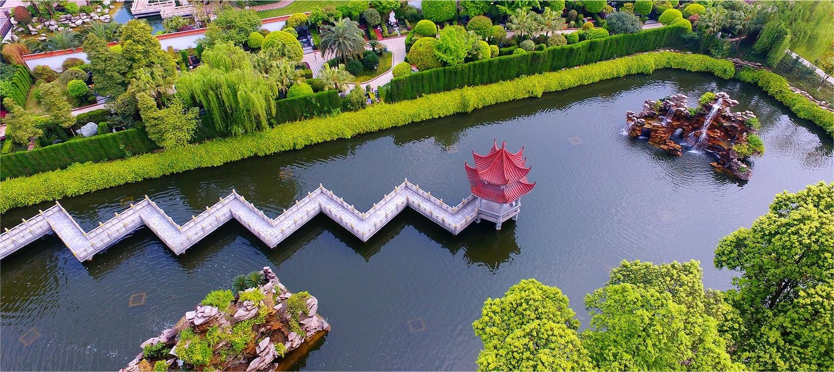 成都温江大朗福寿园园区图片