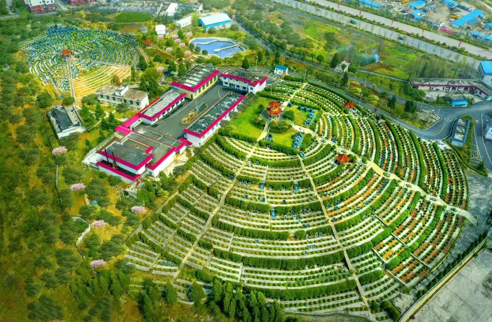 盘州市西园公墓园区图片