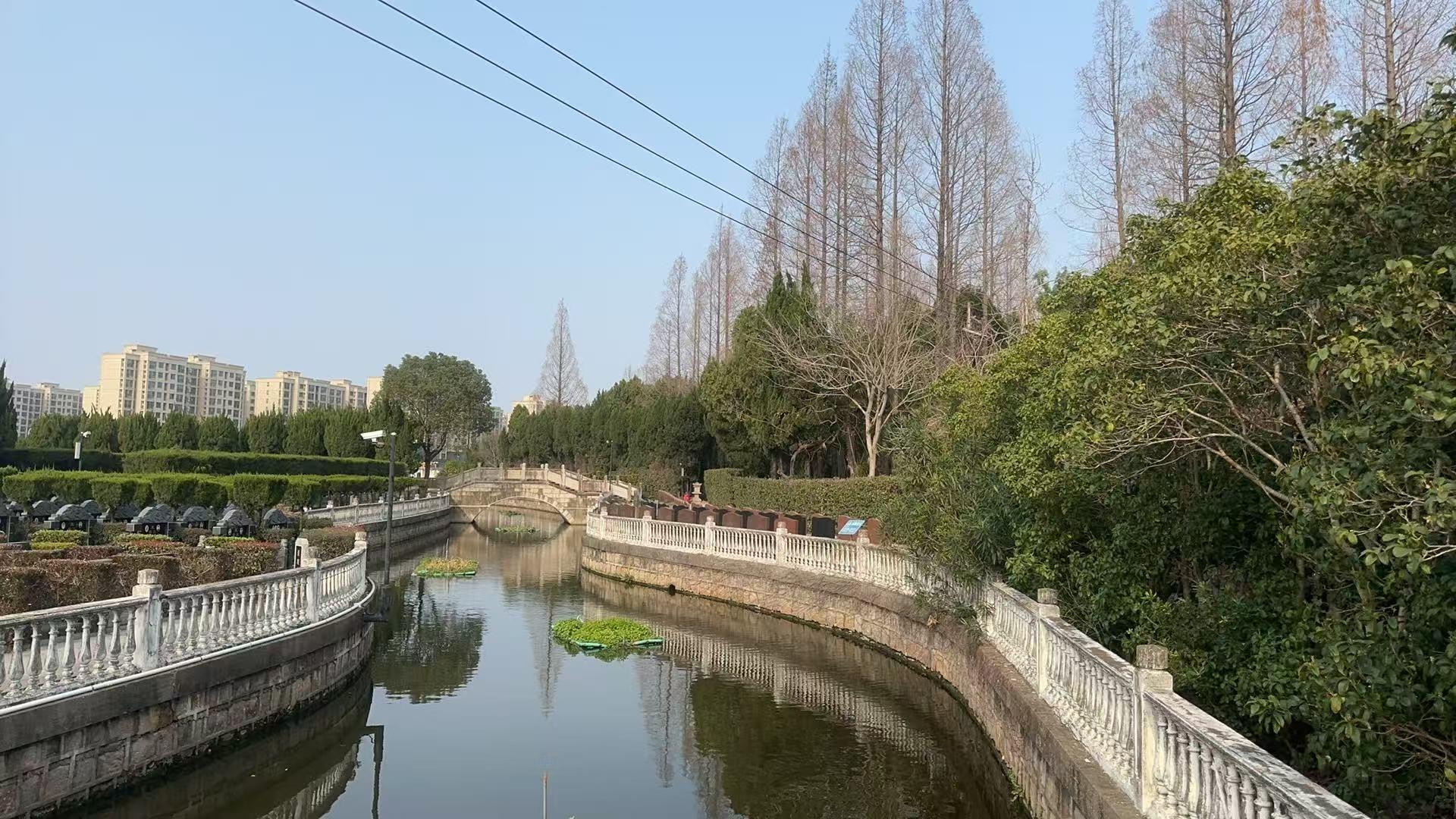 上海浦东川沙永安公墓园区图片