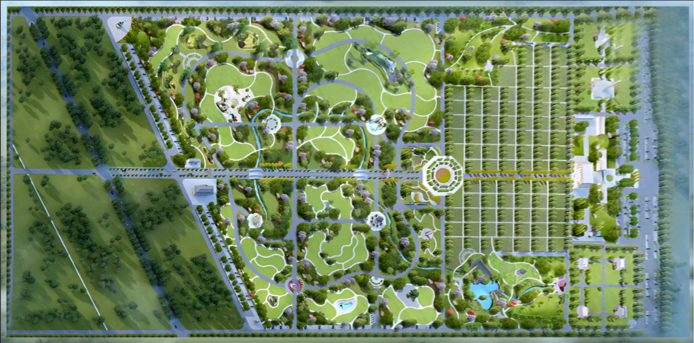 金昌市龙景山陵园殡葬服务有限责任公司园区图片