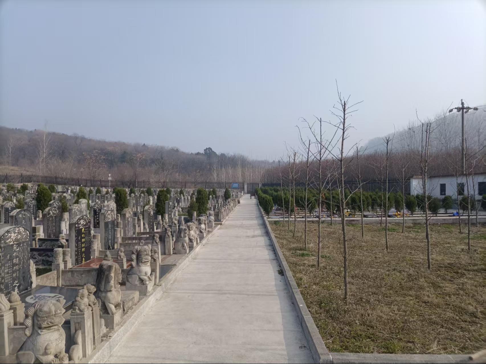 寿县北山陵园园区图片