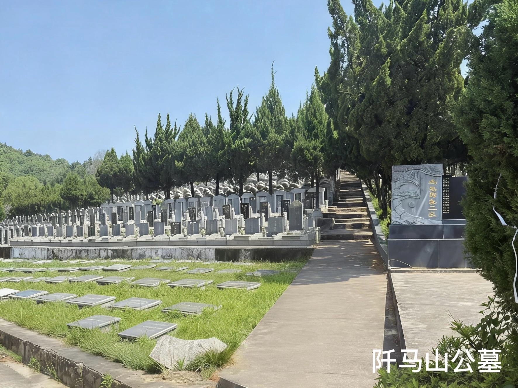 阡马山公墓园区图片