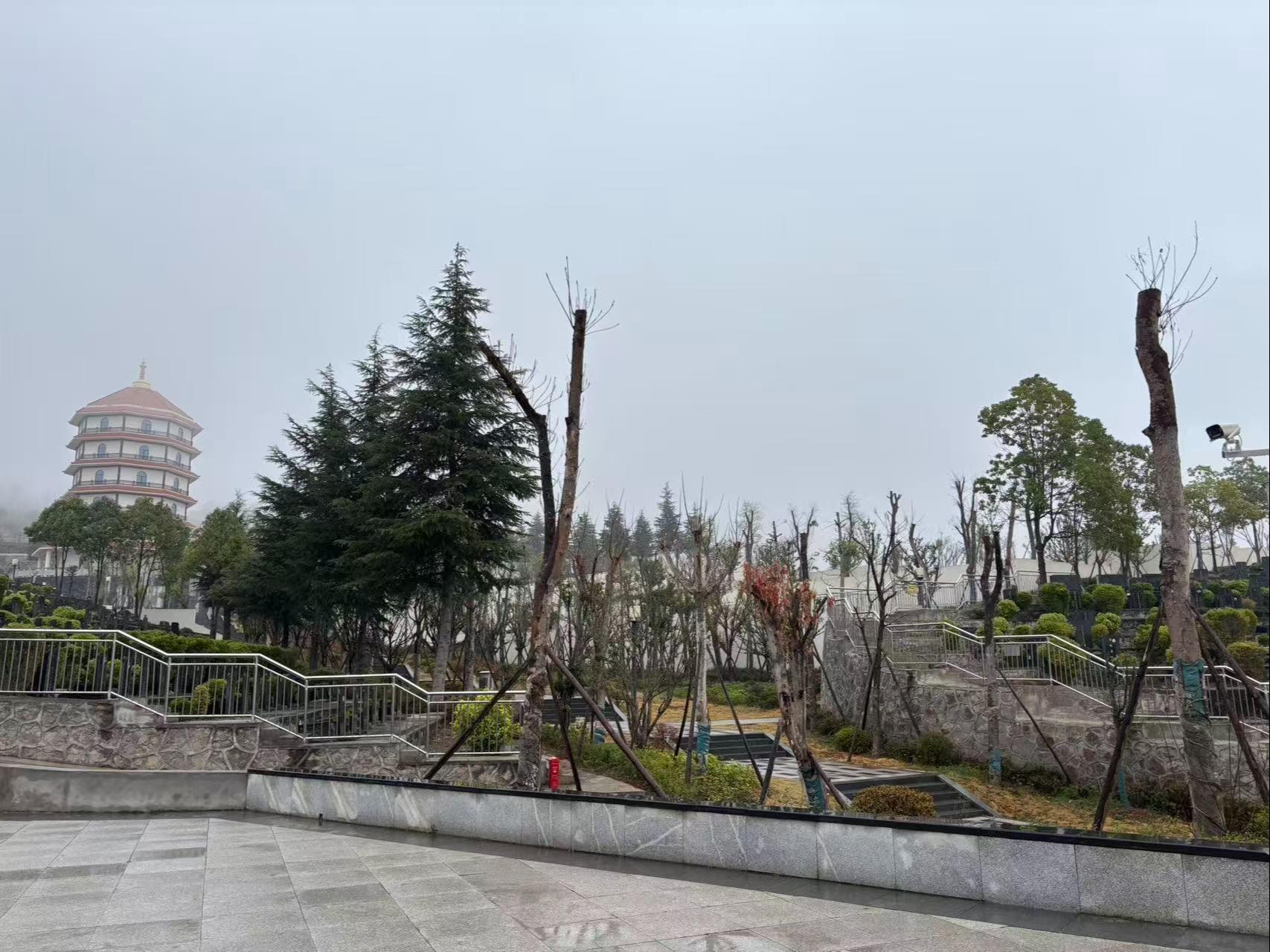 汉源县佛静山公墓园区图片