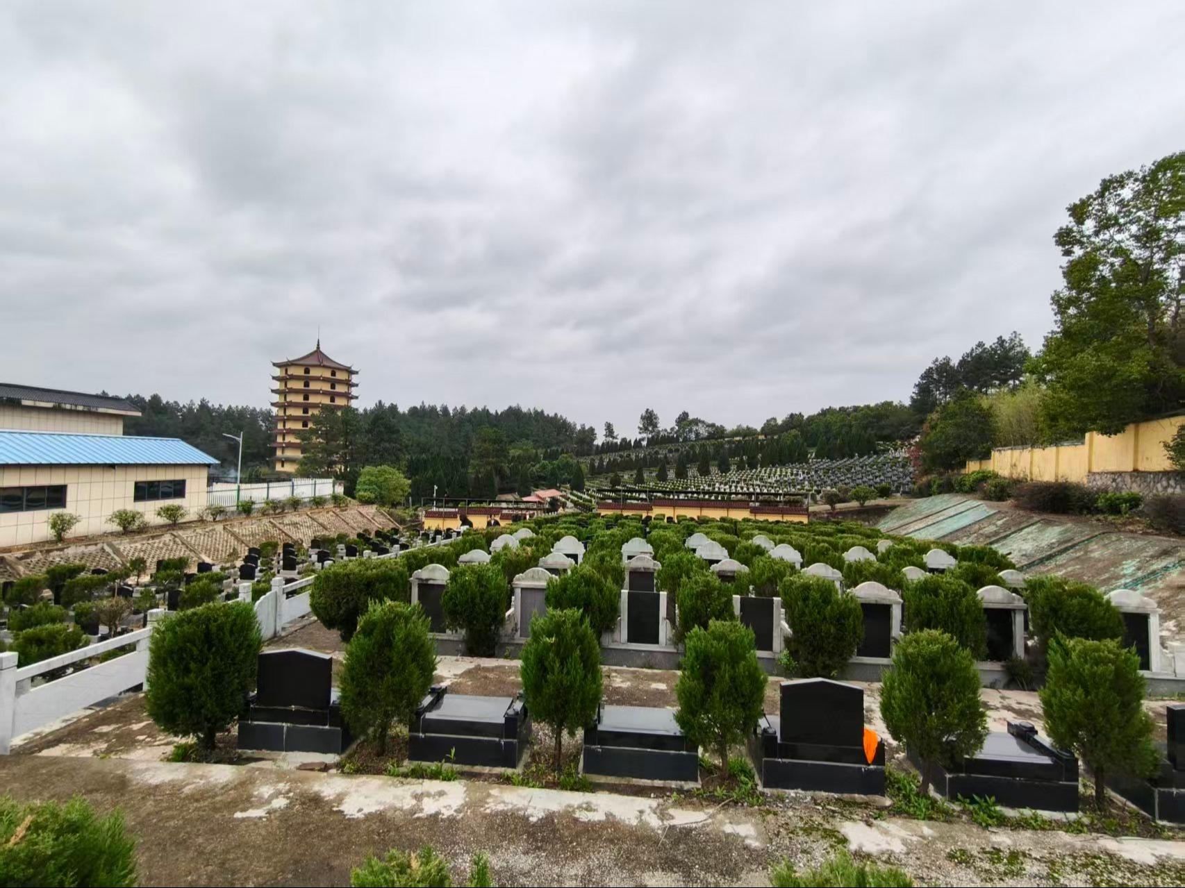 崇岭山公墓园区图片