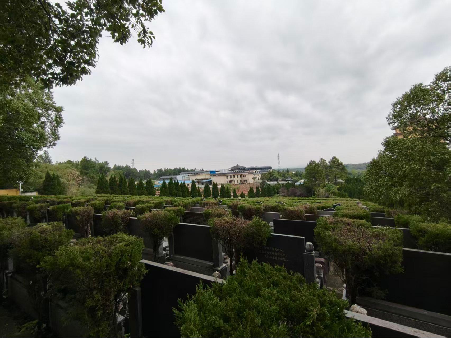崇岭山公墓园区图片