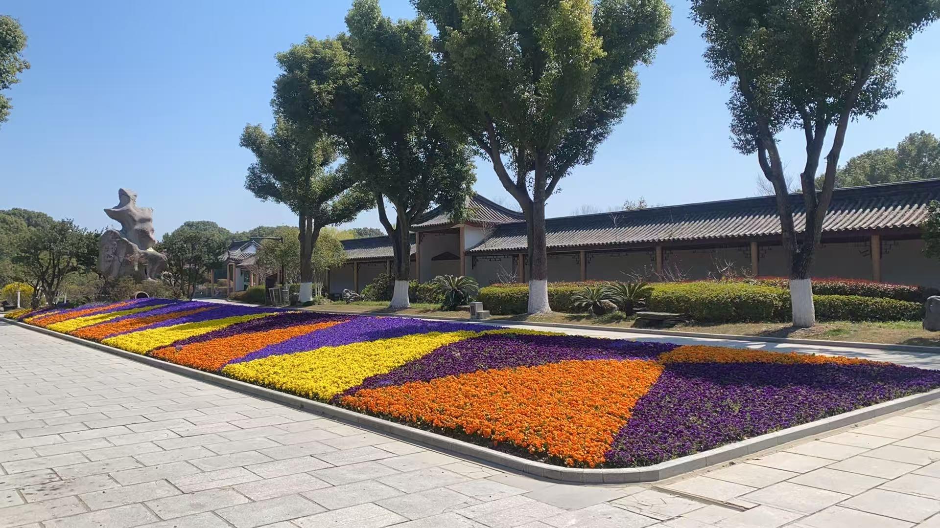 金山松隐公墓园区图片