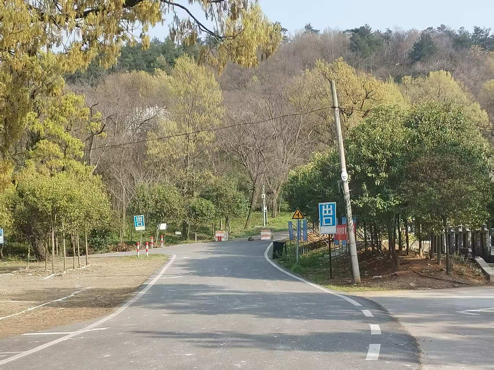 伏龙山公墓园区图片