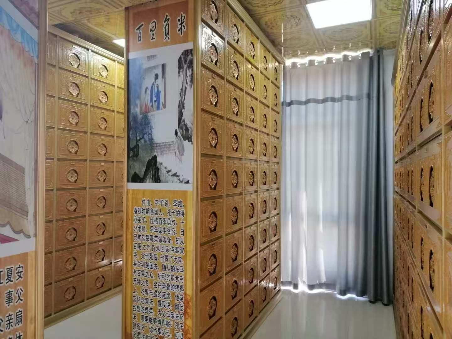 明光市城市公益性骨灰堂园区图片