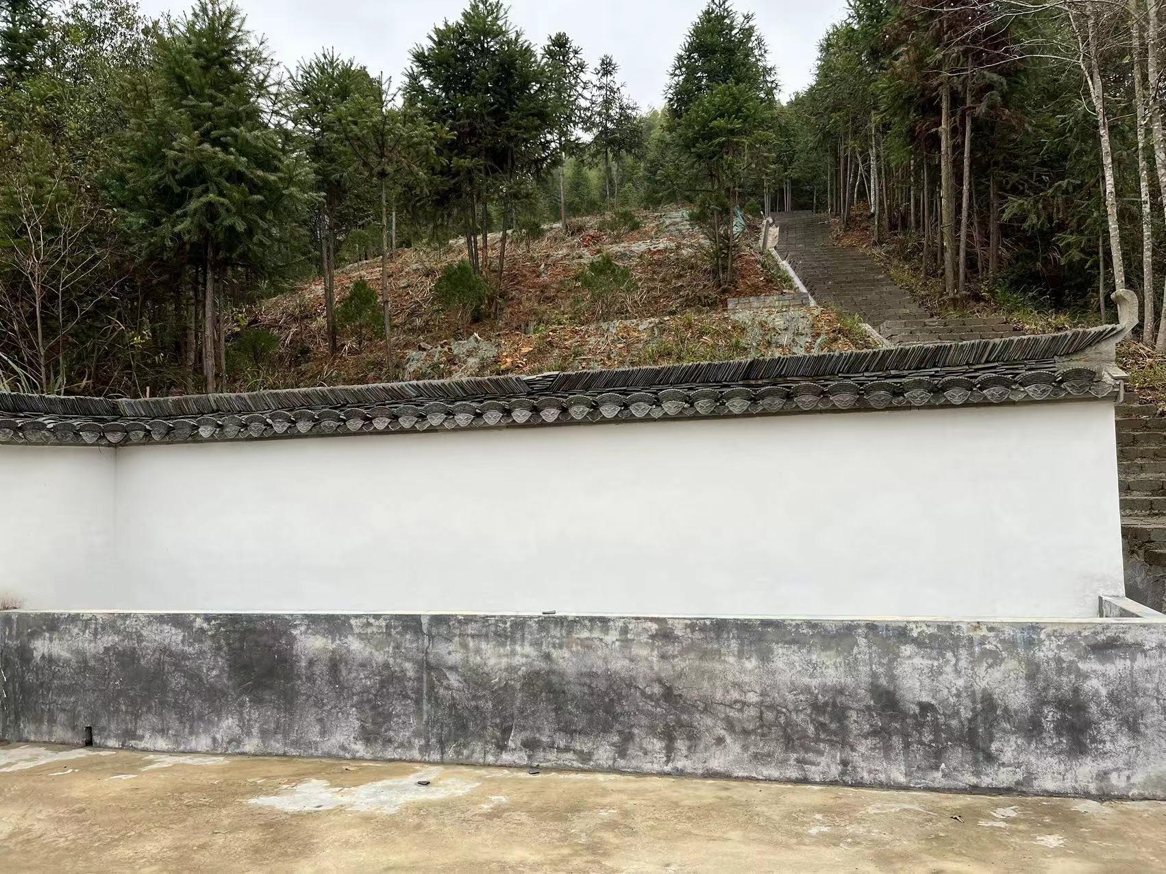 祁门县溶口乡景潭村公益性公墓园区图片